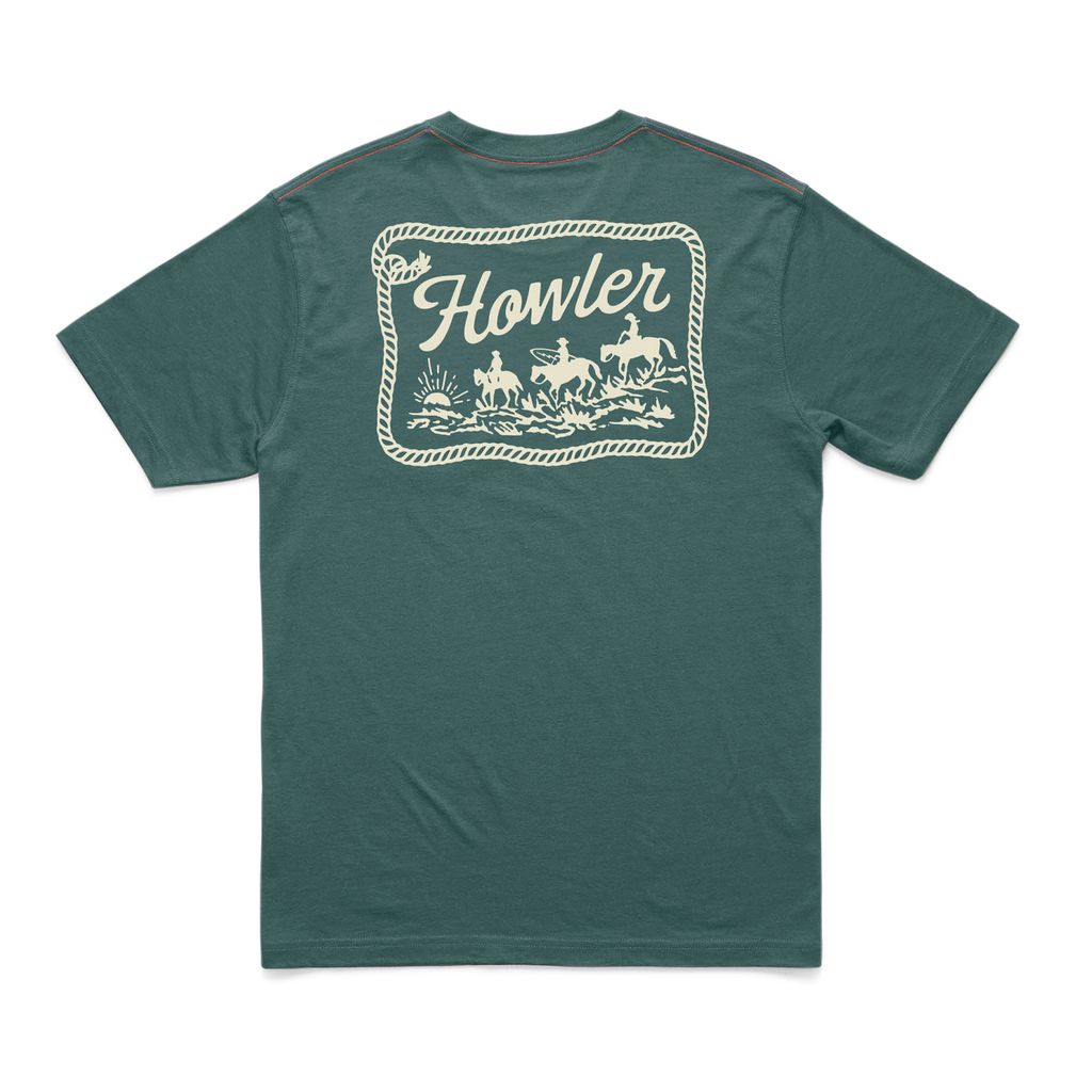 Howler Posse T-Shirt- Fern Green
